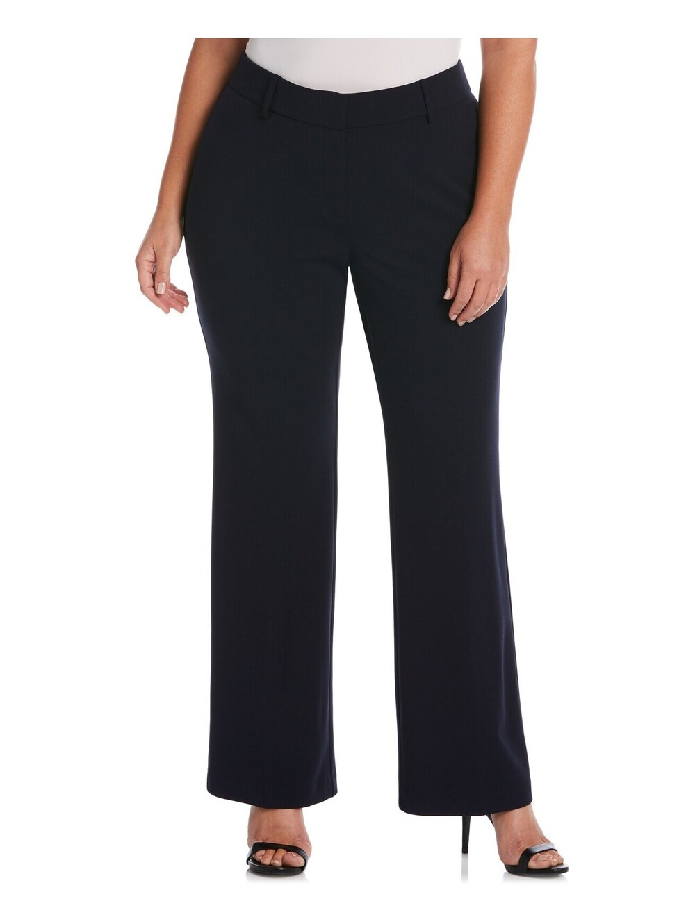 Rafaella Plus Size Stretch Cre Navy 20W